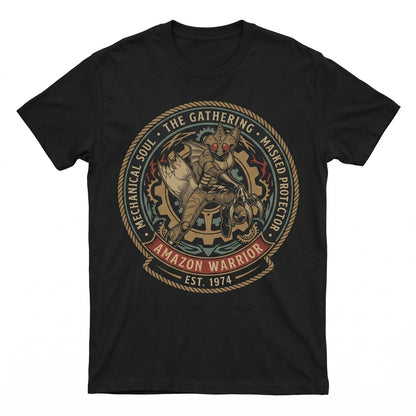 Japanese Masked Hero Sci-Fi Graphic Vintage Cotton Unisex TShirt