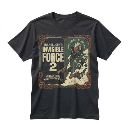Translucent Invisible Force Superhero Movie Apparel Unisex TShirt