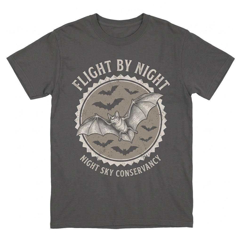 Vintage Bat Halloween Spooky Animal Flying Bats Graphic Gothic Fall Outfit Unisex TShirt