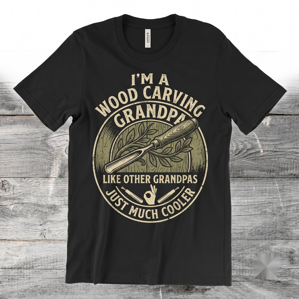 Chainsaw Wood Carving Carpenter Sculptor Whittling Craftsman Graphic Gift Unisex TShirt