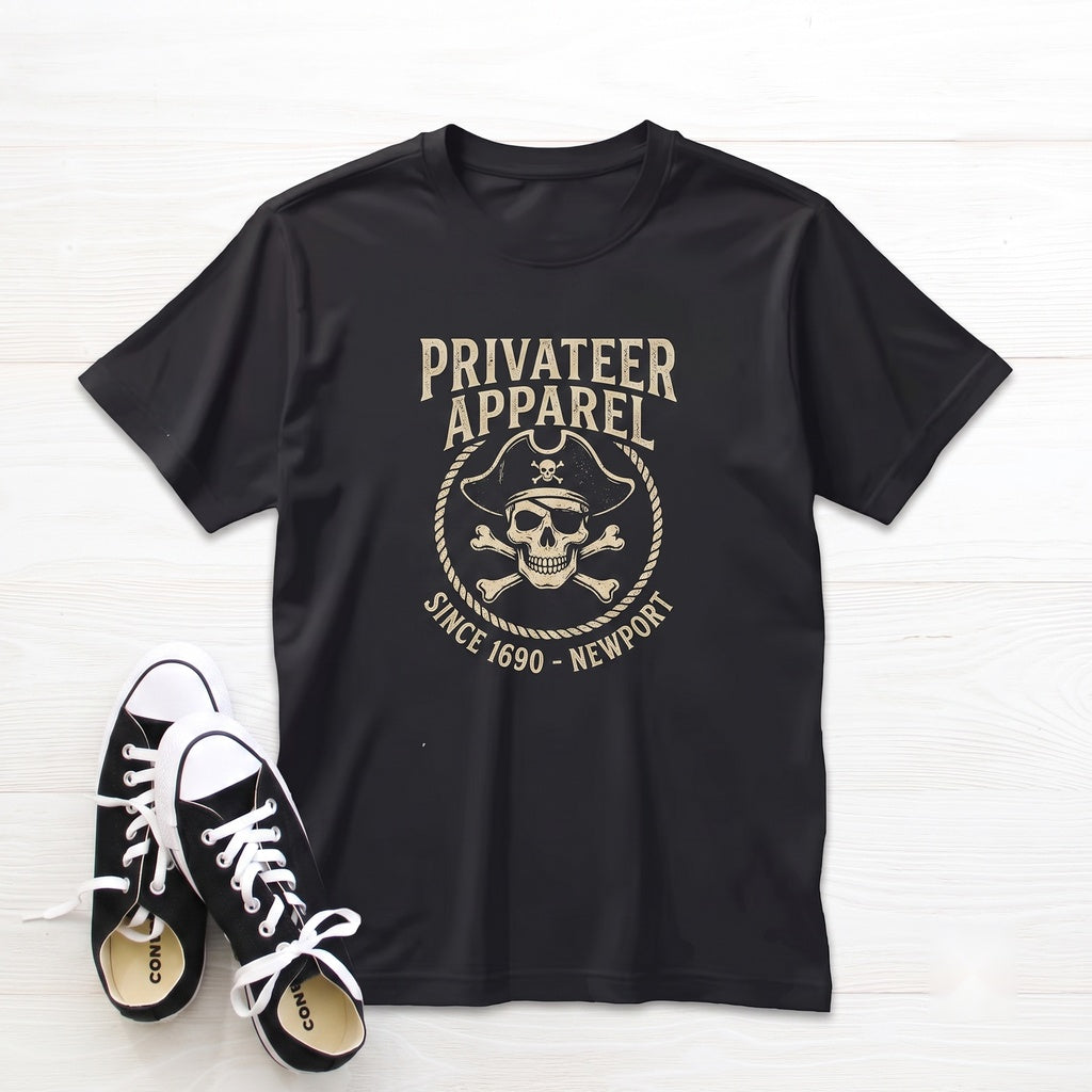 Funny Pirate Buccaneer Captain Costume Halloween Cruise Birthday Party Novelty Gift Adult Unisex TShirt