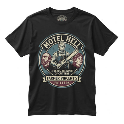 Motel Hell Movie Horror Classic Cult Vintage Unisex TShirt