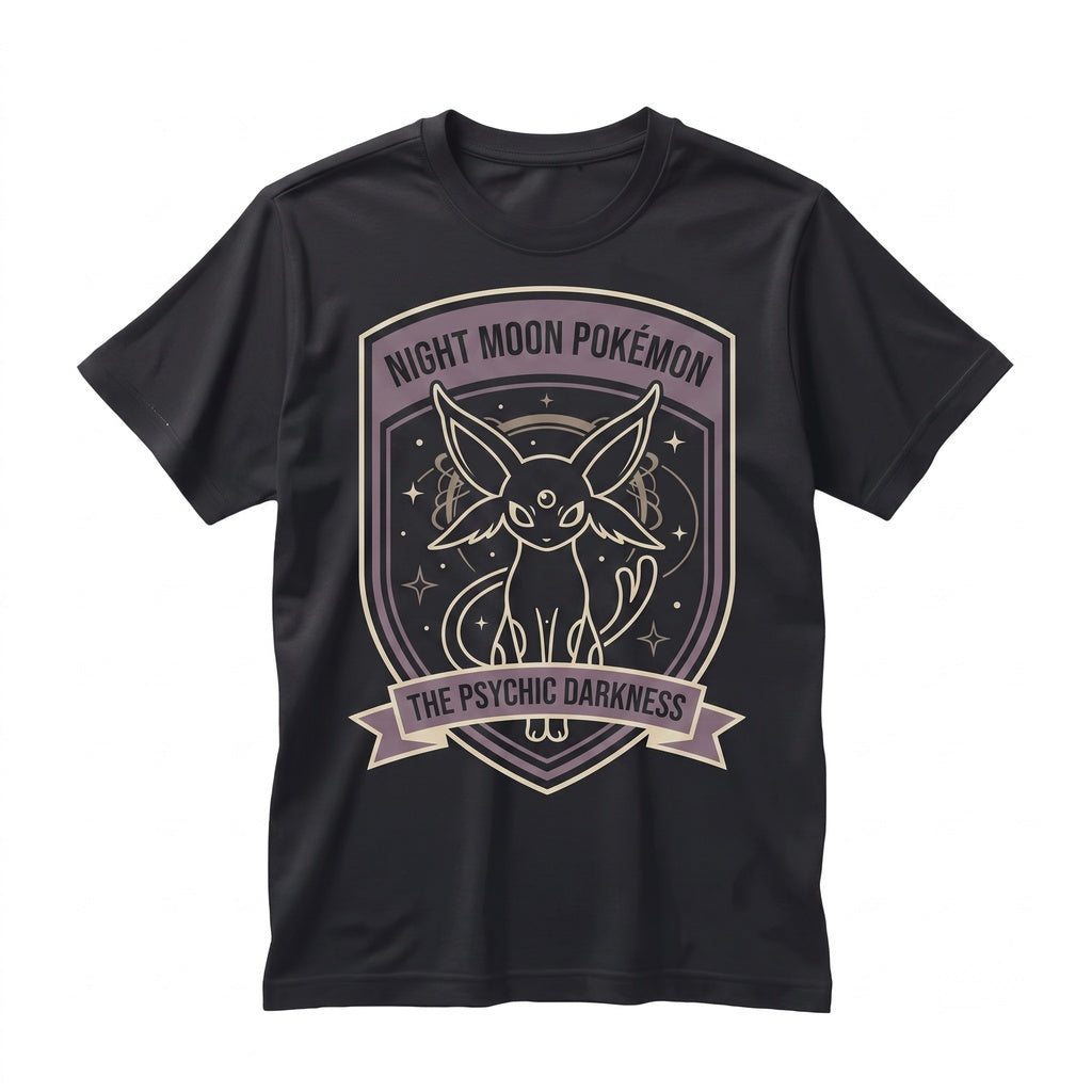 Espeon Psychic Eeveelution Anime Tank Top, Purple Galaxy Graphic Sleeveless Vintage Washed Gamer Unisex TShirt