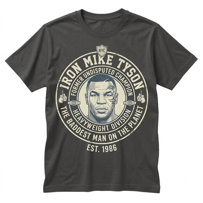 Mike Tyson Iron Boxer Vintage 90s Bootleg Retro Champion Graphic Unisex TShirt