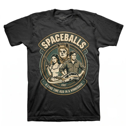 Spaceballs Vintage Sci-Fi Comedy Movie Graphic Print Casual Cotton Unisex TShirt