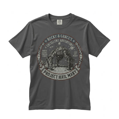 Rocky Alien Fist Bump Funny Sci-Fi Space Novel Graphic Gift Unisex TShirt