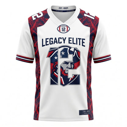 Unisex Stitched Football Fan Jersey - Lightweight Breathable Mesh Game Day Athletic Top