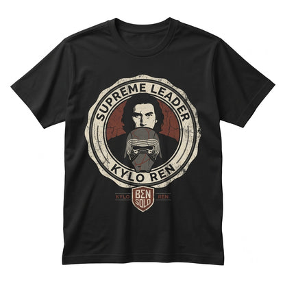 Oversized Kylo Ren Galaxys Edge Rise of the Resistance Force Awakens Dark Side Sith Villains Graphic Unisex TShirt