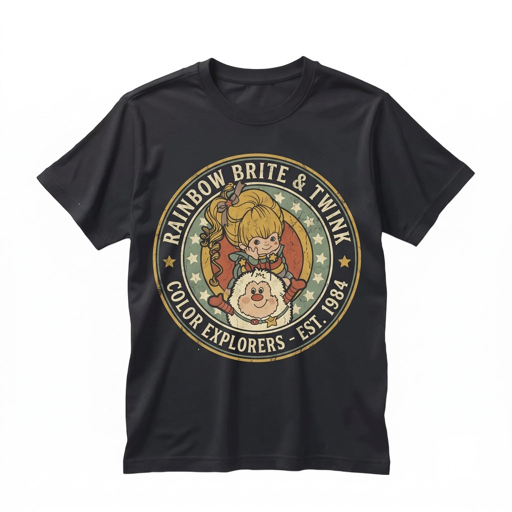 Rainbow Brite Retro 80s Nostalgia Graphic Rainbow Brite Unisex TShirt