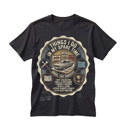 Vintage Diecast Model Car Collector Retro Graphic Apparel Unisex TShirt