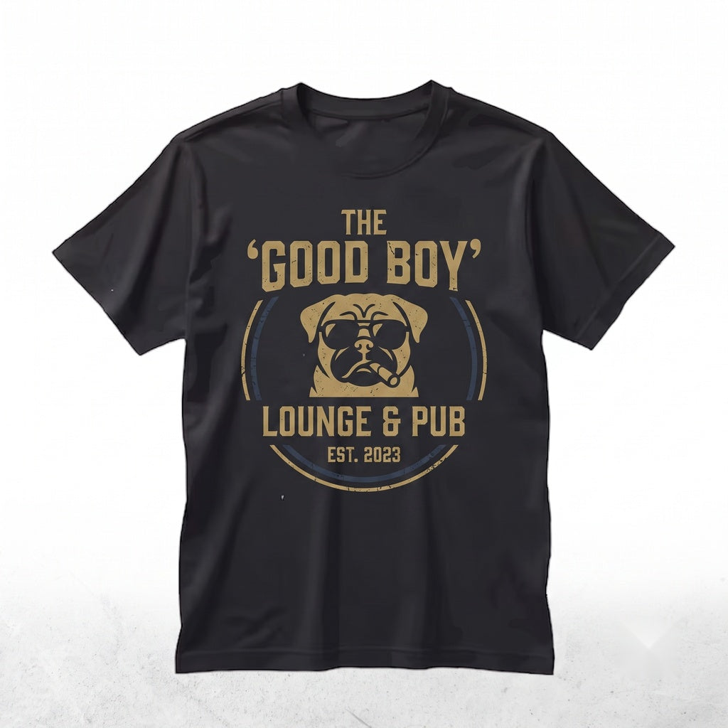Pug Drinking Beer Sarcastic Dog Meme Lovers Gift for Mom Dad Humor Graphic Unisex TShirt