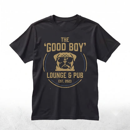 Pug Drinking Beer Sarcastic Dog Meme Lovers Gift for Mom Dad Humor Graphic Unisex TShirt