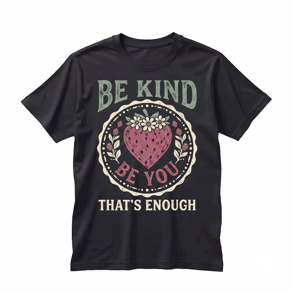 Kindness Floral Graphic Positive Teacher Self Acceptance Classroom Inspiration Gift Unisex TShirt