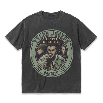 Tyler Joseph Vintage Apparel, Music Fan Unisex TShirt