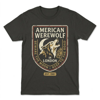 Vintage 1980s Cult Horror Film Werewolf Graphic Top, Youth Small Unisex TShirt