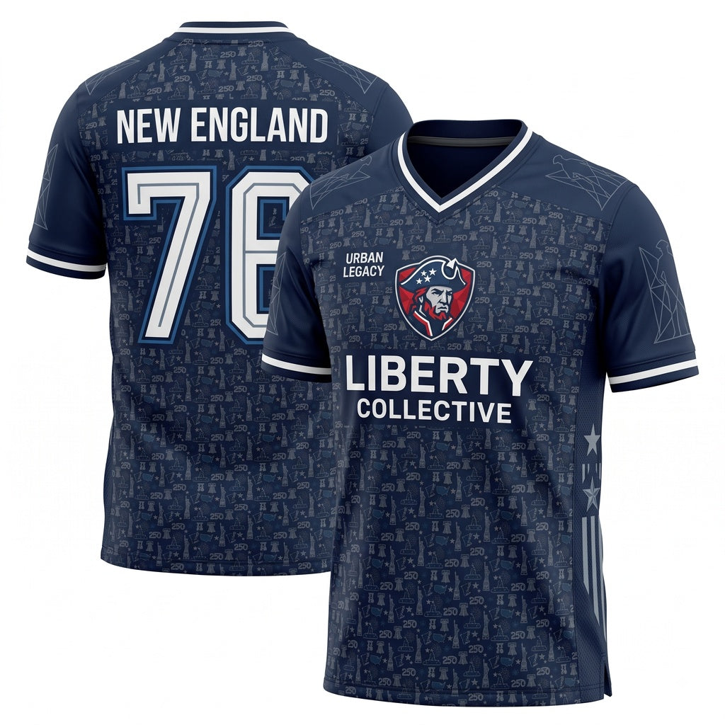 Unisex Football Fan Jersey - Lightweight Breathable Stitched Game Day Mesh Shirt