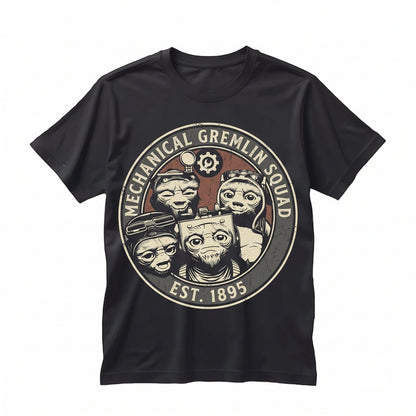 Vintage Anzellan Babu Frik Droidsmith Graphic Sci-Fi Grogu Mandalorian Apparel Retro Cotton Pullover Unisex TShirt