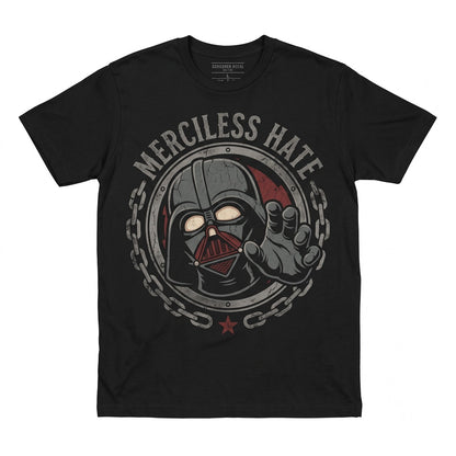 Merciless Hate Graphic Heavy Metal Gothic Dark Aesthetic Cotton Unisex TShirt