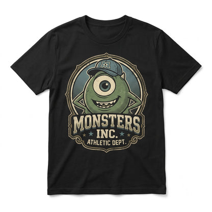 Vintage Green One-Eyed Monster Graphic Humor Meme Vacation Apparel Unisex TShirt