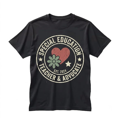 Custom Special Education Teacher First Day SPED Matching Group Colorful Cute Educator Back To School Outfit Unisex TShirt