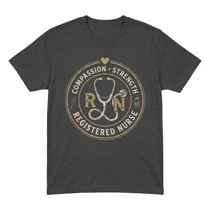 Registered Nurse RN Leopard Print Medical Student Appreciation Life Gifts Unisex TShirt