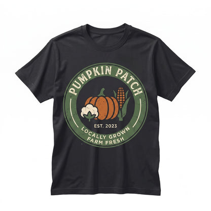 Vintage Pumpkin Patch Autumn Farm Fresh Retro Trendy Fall Sublimation Unisex TShirt