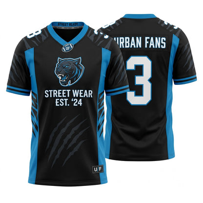 Unisex Breathable Mesh Football Fan Jersey - Stitched Lightweight Athletic Game Day Apparel