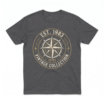 Vintage Year Birthday Gift Apparel Unisex TShirt