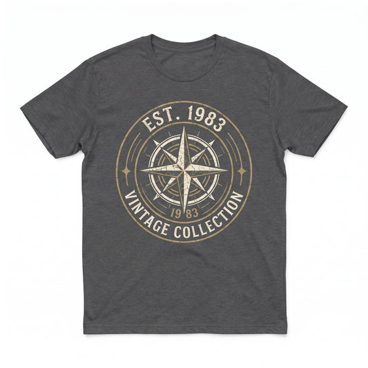 Vintage Year Birthday Gift Apparel Unisex TShirt