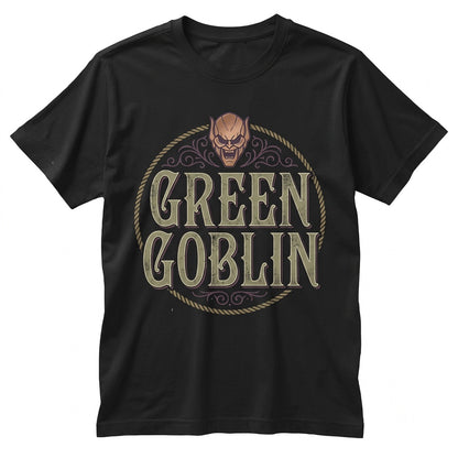 Vintage Green Goblin Supervillain Graphic Sweatshirt, Retro Comic Villain Apparel Gift, Unisex TShirt