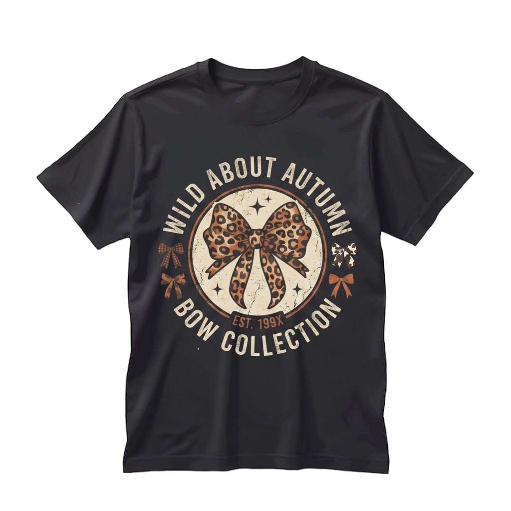 Halloween Coquette Bows Ribbons Spooky Fall Autumn Girly Thanksgiving Unisex TShirt