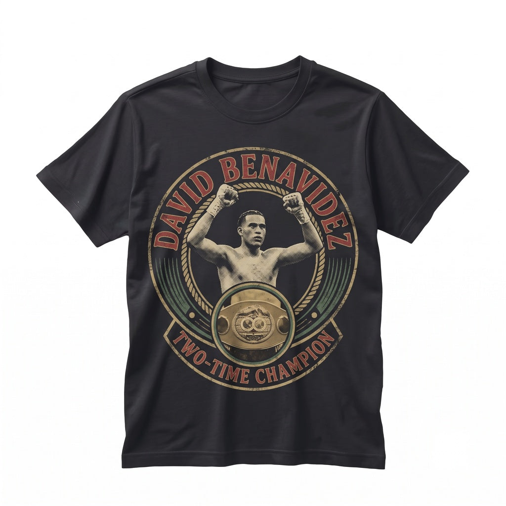 David Benavidez Mexican Monster Boxing Champion Graphic Fight Apparel Vintage Fighter FD Unisex TShirt