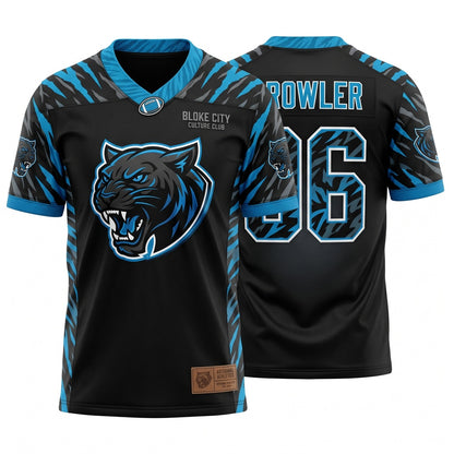 Unisex #1 Dad Football Fan Jersey - Breathable Stitched Mesh Athletic Game Day Shirt
