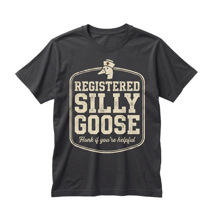 Registered Nurse RN Silly Goose Funny Medical Graphic Apparel Gift Unisex TShirt