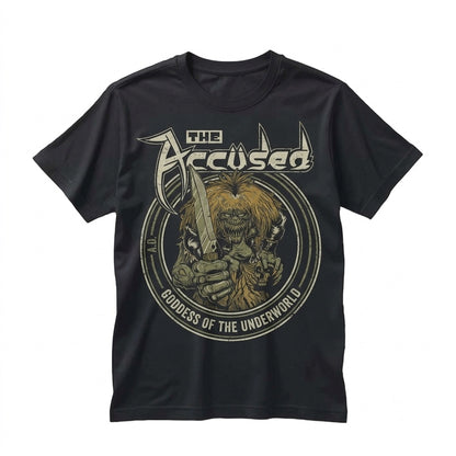 Accused A.D. Graphic Band Merch Novelty Heavy Cotton Unisex TShirt