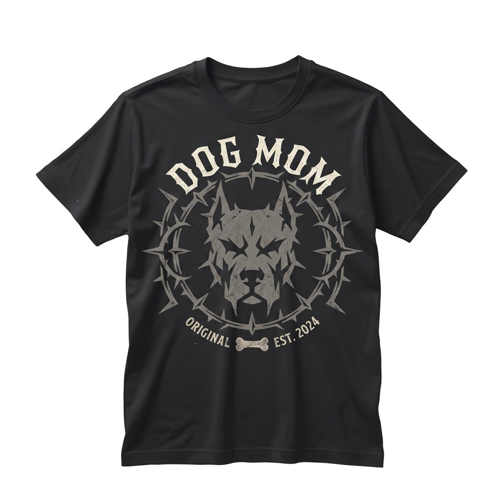 Cute Spooky Dog Mom Puppy Mama Mothers Day Pet Lover Gift Unisex TShirt