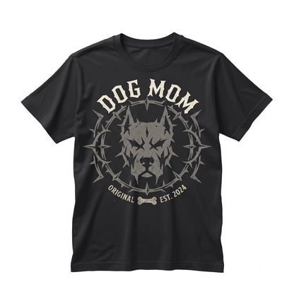 Cute Spooky Dog Mom Puppy Mama Mothers Day Pet Lover Gift Unisex TShirt