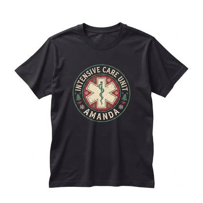 ICU Nurse Christmas Sweatshirt Intensive Care Unit Holiday Sweater Unisex TShirt