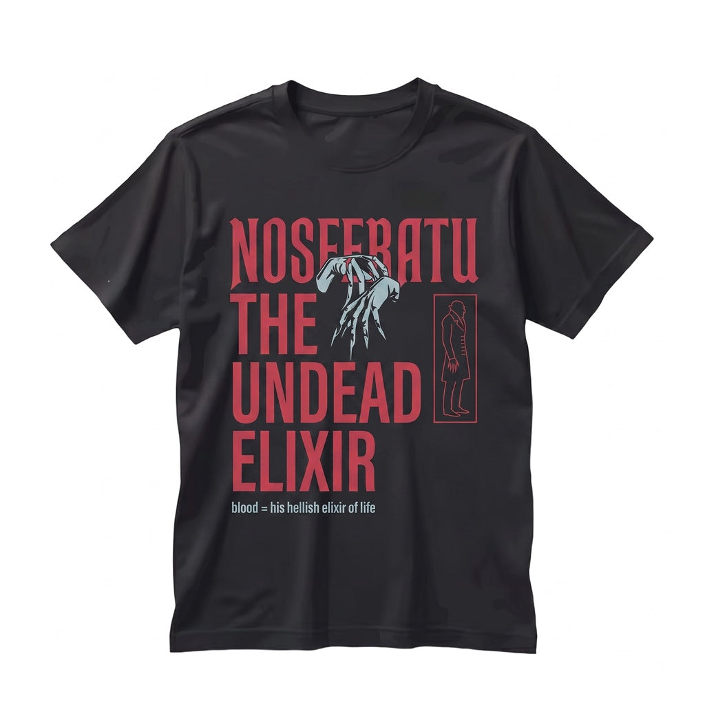 Nosferatu Retro Classic Vampire Horror Movie Graphic Unisex TShirt