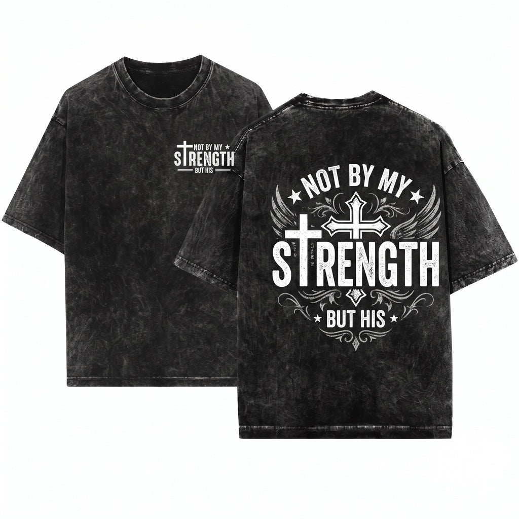 Faith Christian Religious Graphic Vintage Apparel Unisex Wash T-Shirt