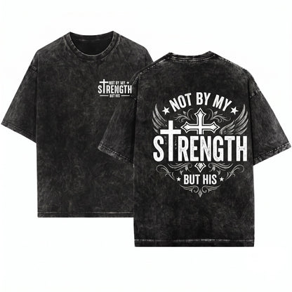 Faith Christian Religious Graphic Vintage Apparel Unisex Wash T-Shirt