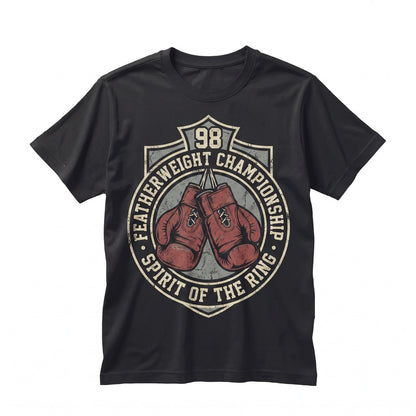 Vintage 90s Sport Manga Boxing Gym Graphic Otaku Apparel Unisex TShirt