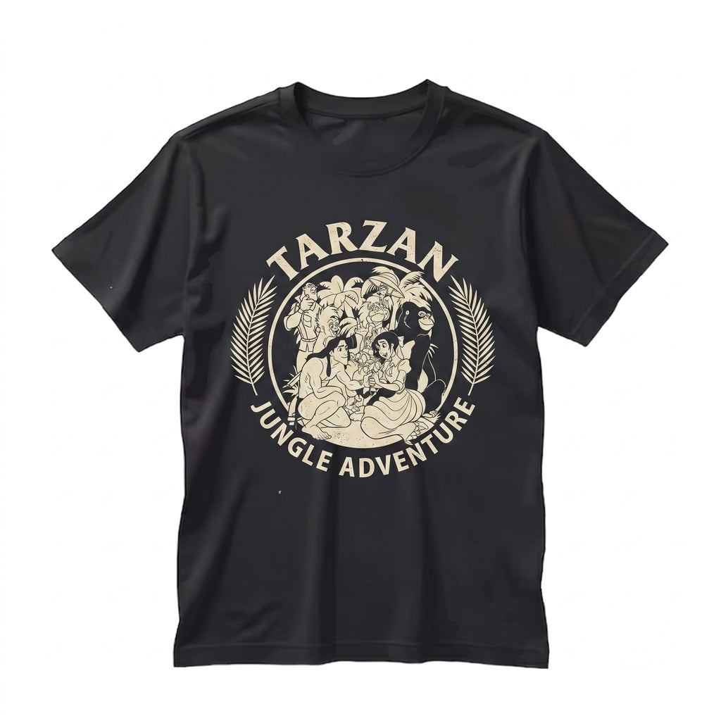 Vintage 90s Retro Jungle Adventure Movie Graphic Ape Safari Vacation Gift Unisex TShirt