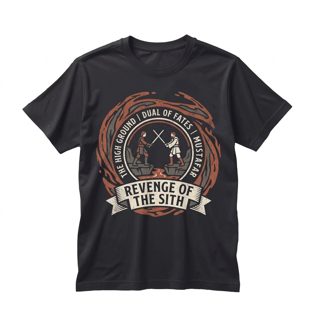 Oversized Anakin Skywalker Revenge Of The Sith Sci-Fi Movie Galaxy Sweatshirt Unisex TShirt