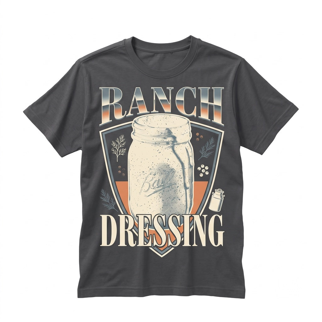 Ranch Dressing Graphic Funny Foodie Apparel Food Lover Gift Unisex TShirt