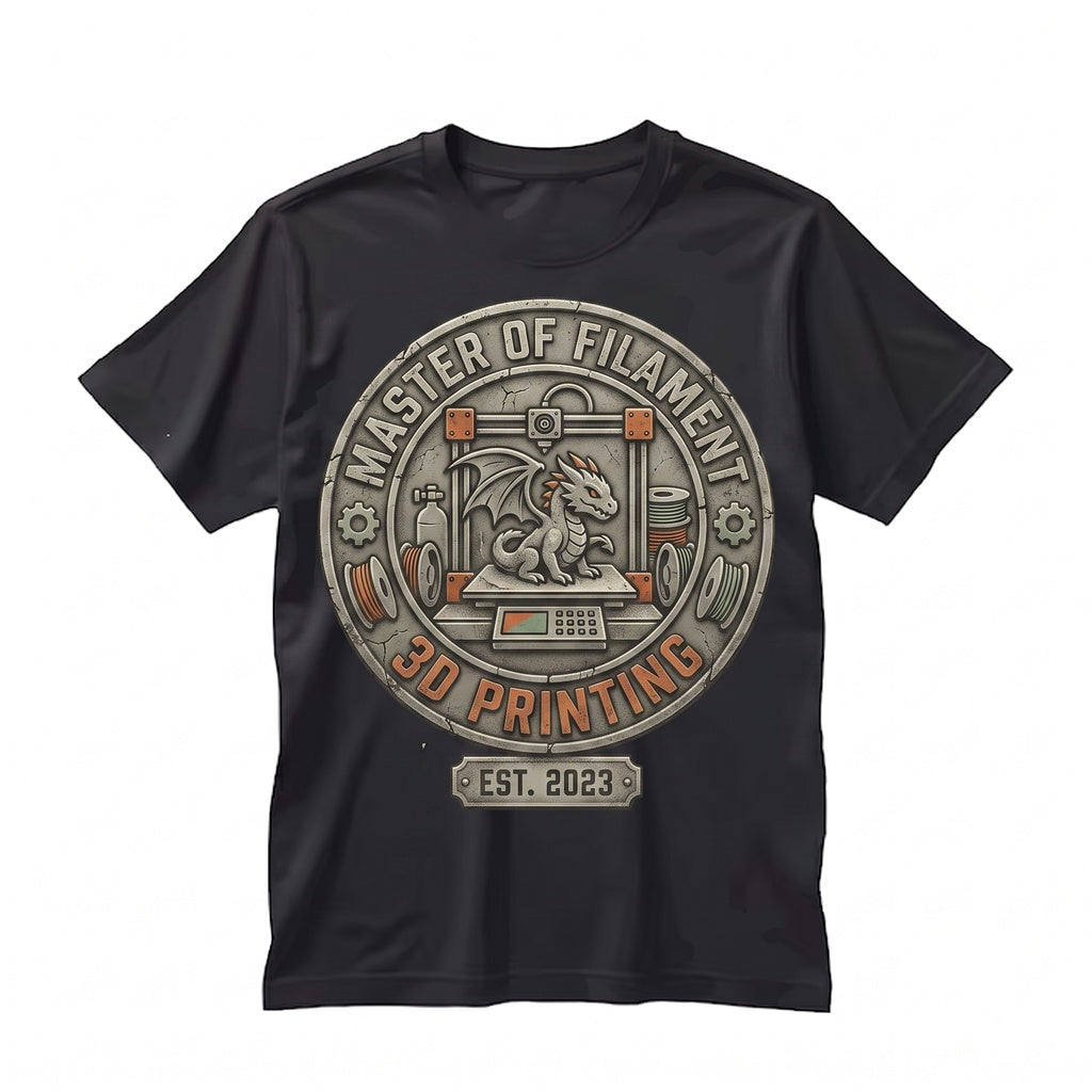Cool 3D Printing Dragon Graphic Hobbyist Gift for Engineer Tech Maker Designer Unisex TShirt
