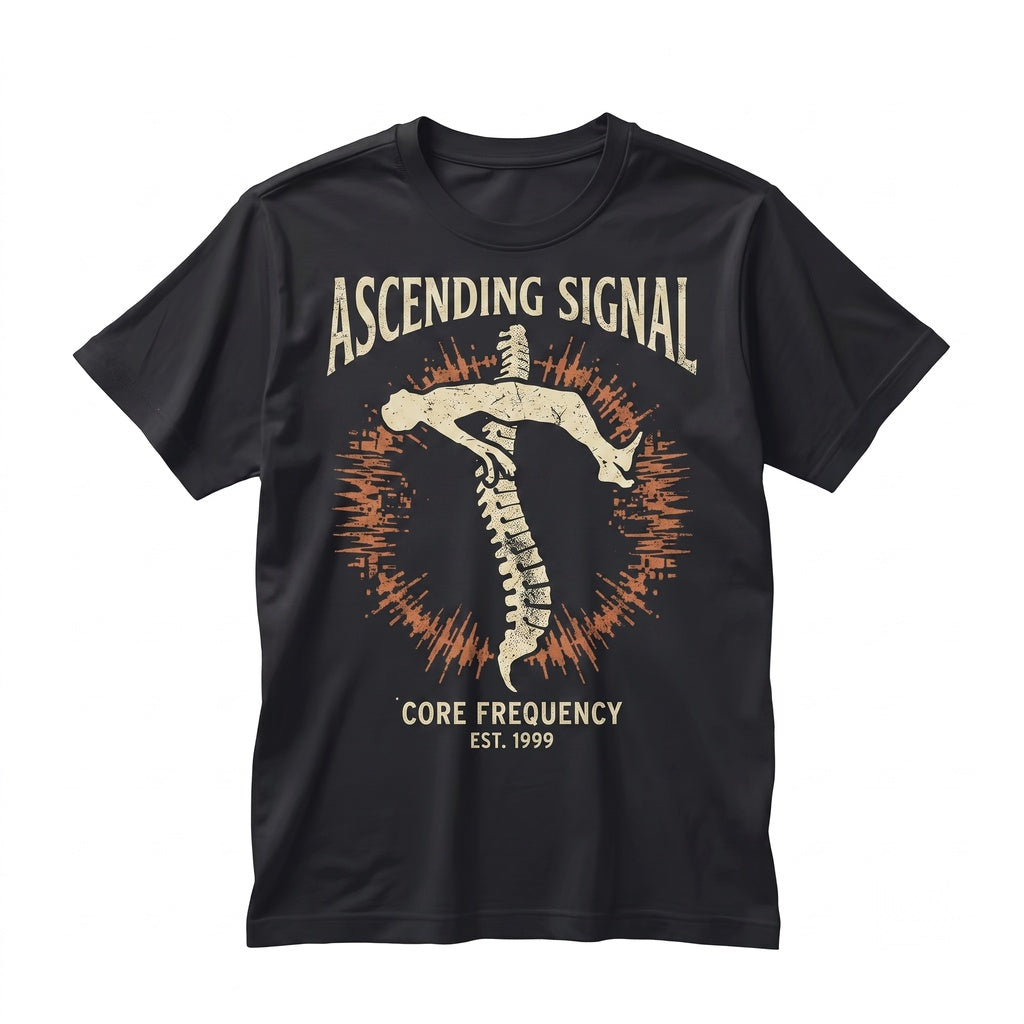 Falling Through Space Vintage Dark Art Y2K 1990s Goth Washed Relaxed Retro Streetwear Unisex TShirt