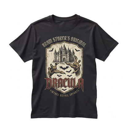 Gothic Dracula Vampire Castle Eclipse Classic Horror Movie Unisex TShirt