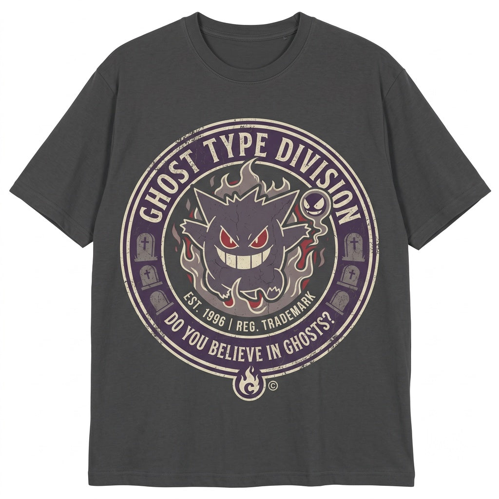 Vintage Mineral Wash Ghost Monster Evolution Anime Graphic Oversized Garment Dyed Gift Unisex TShirt