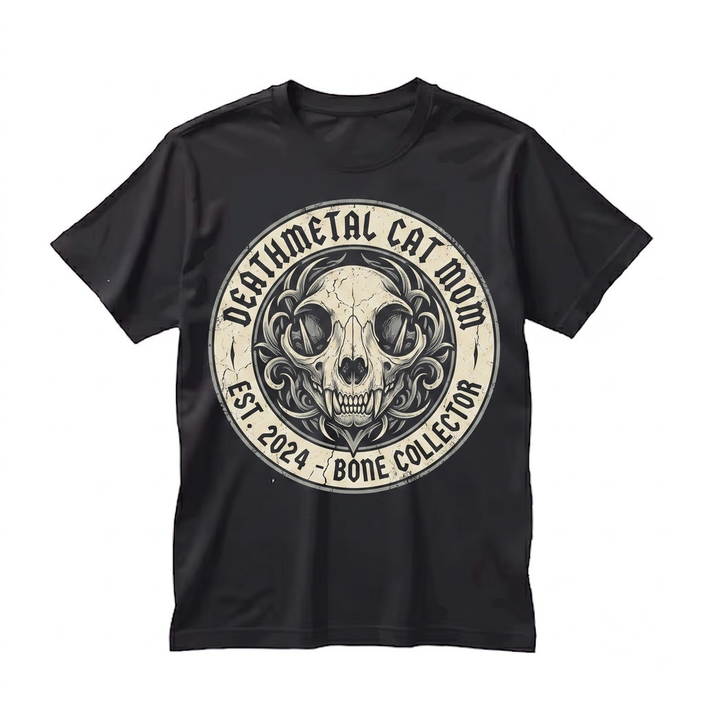 Spooky Cat Mom Pet Lover Mama Halloween Gift Unisex TShirt